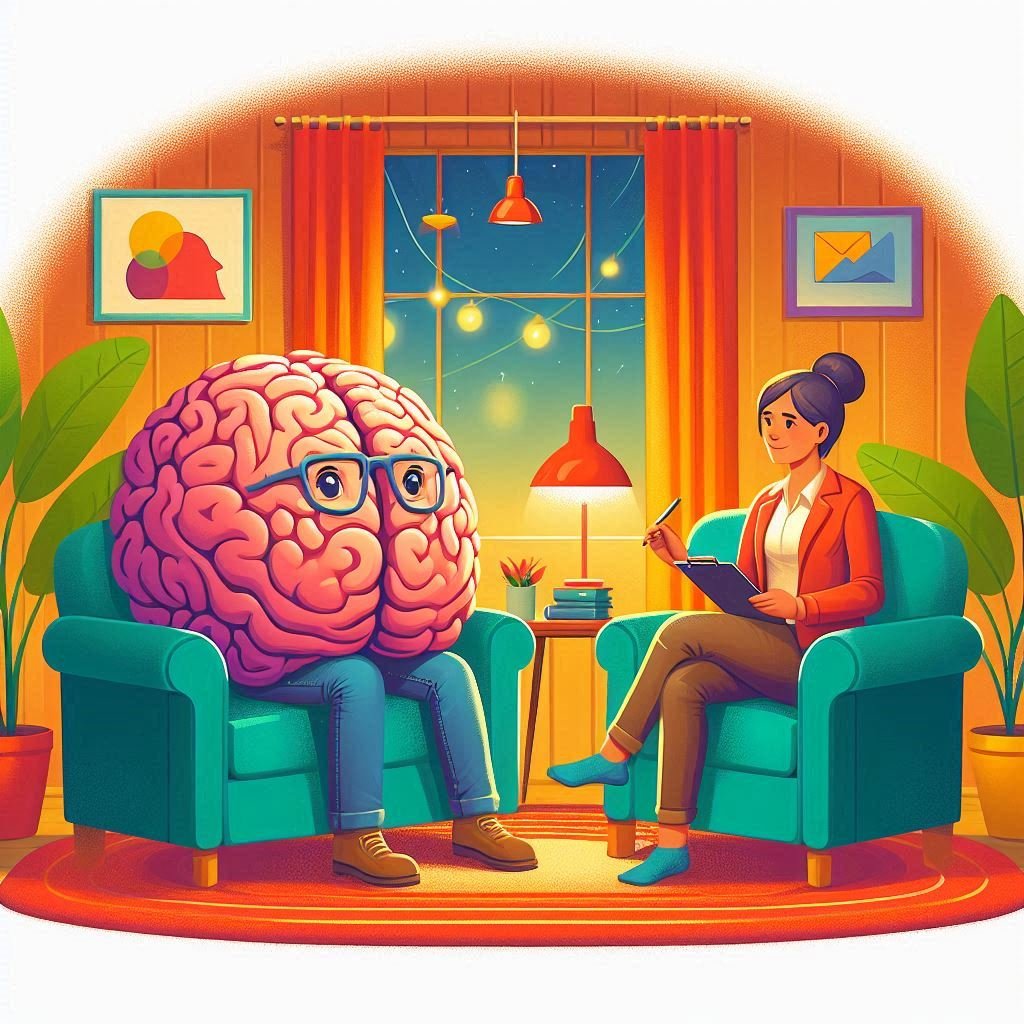 Representación metafórica del cerebro en terapia