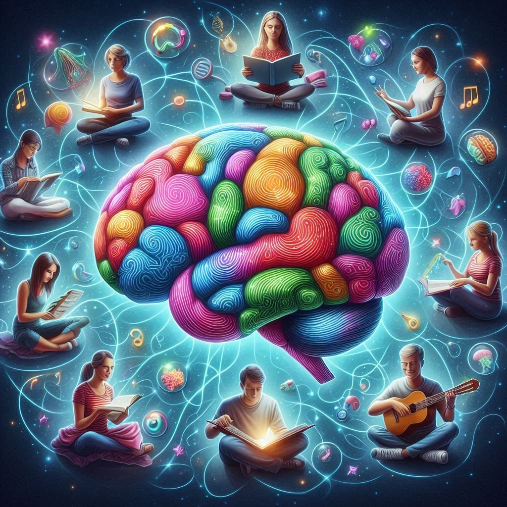 representación de las habilidades que puede adquirir el cerebro para adaptarse en el marco de las neurociencias